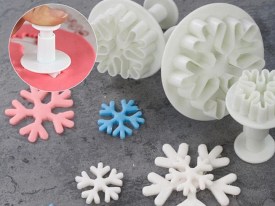 Set 3 cortantes expulsores COPOS DE NIEVE